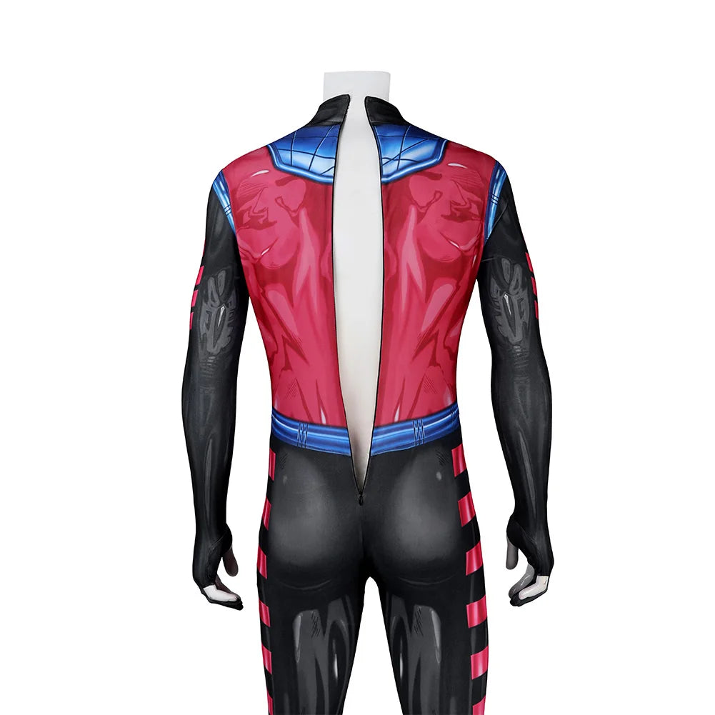 Gambit Cosplay Jumpsuit – Halloween Carnival Costume
