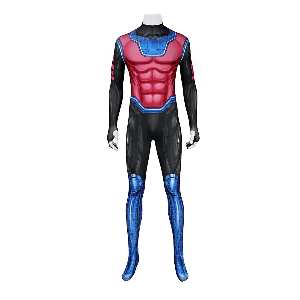Gambit Cosplay Jumpsuit – Halloween Carnival Costume