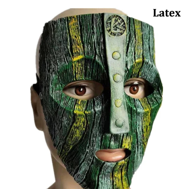 The Mask 2 Movie Character Jim Carrey Cosplay Props Loki The God Of Mischief Ancient Mask Halloween Party Dress Up Cosplay Mask