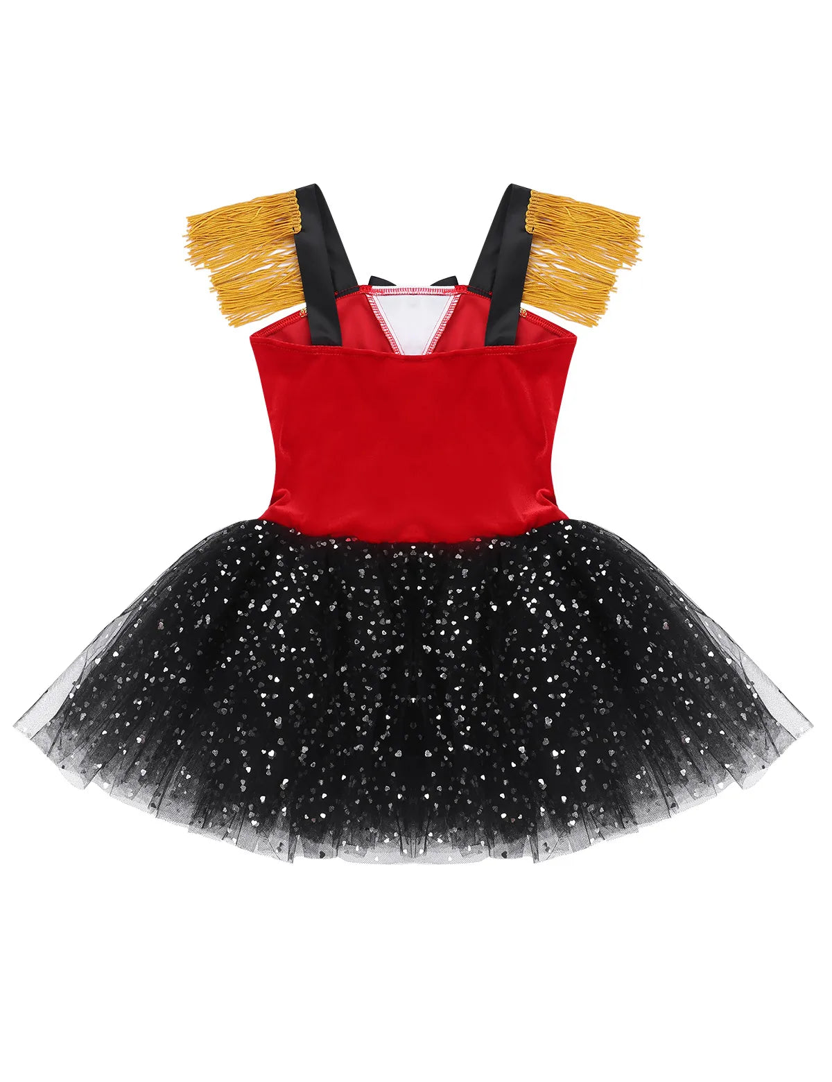 Ringmaster Circus Show Costumes for Girls Sequins Tassels Ballet Tutu Dance Dress Leotard Halloween Carnival Party Fancy Dresses