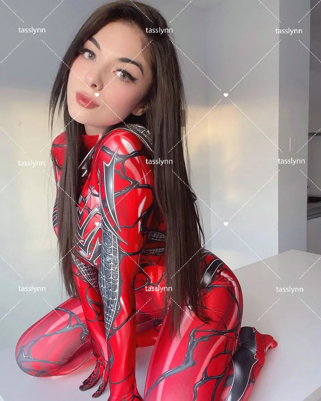 Anime Cosplay Gwenom Costume Sexy Gwen Stacy Cosplay Halloween Costumes for Women Superhero Spider Girls Tights Suit