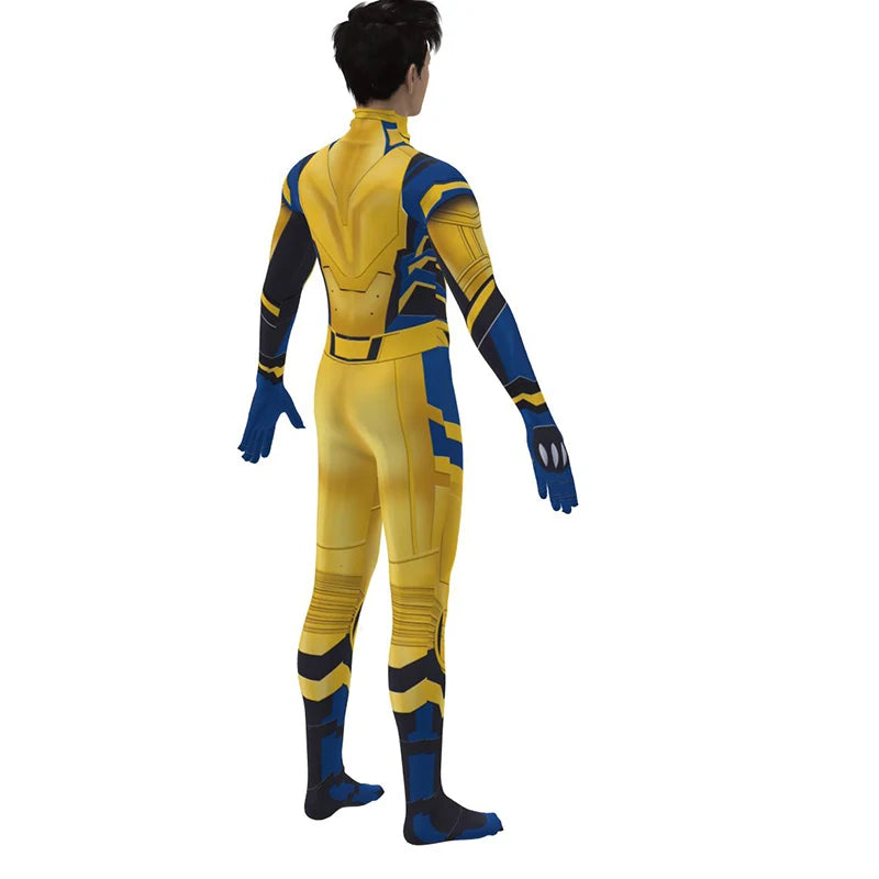 Wolverine Cosplay Costume/Jumpsuit
