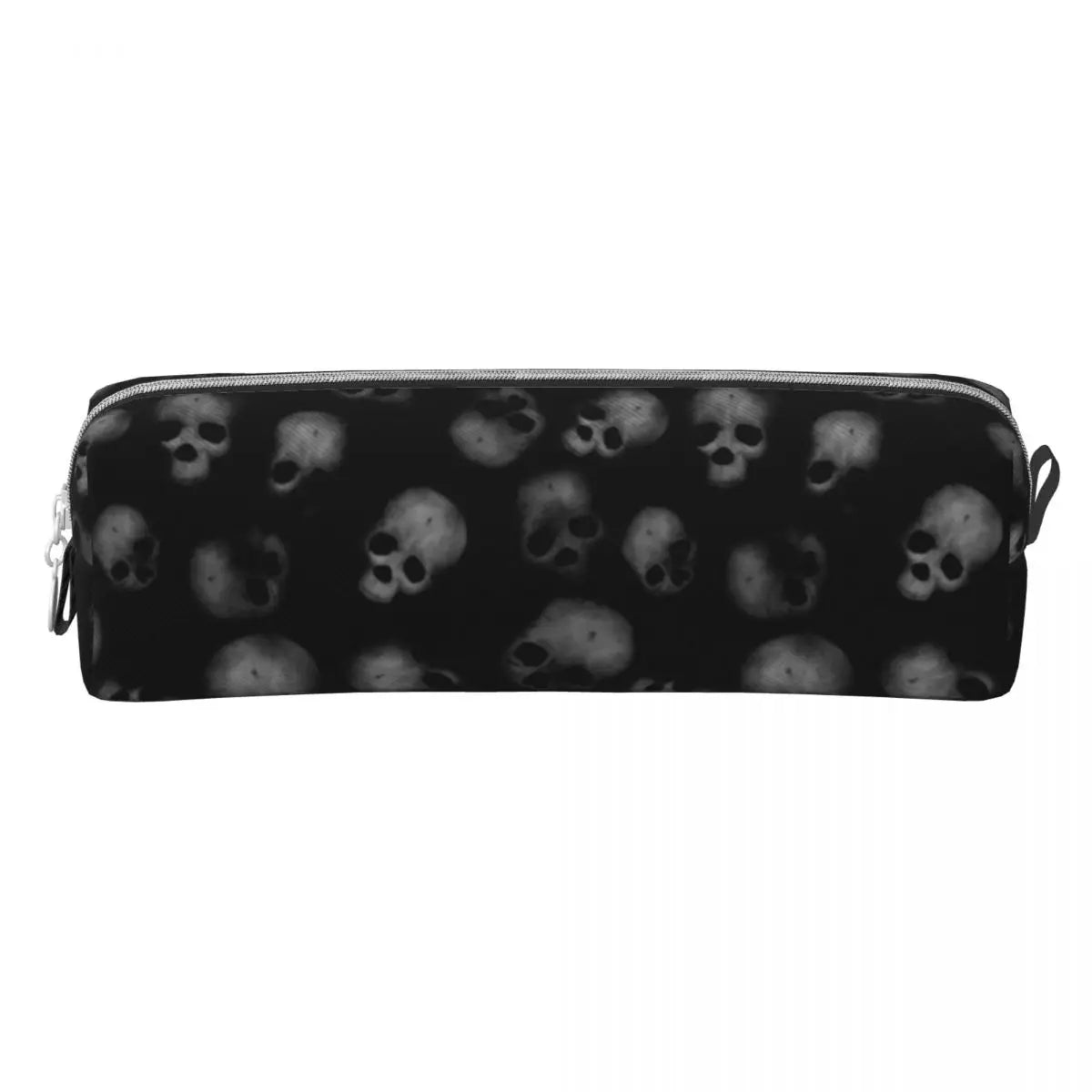 Skulls Pattern Pencil Cases Cute Goth Witchcraft Pen Box Pencil Bags Student Large Storage School Supplies Gifts Pencilcases