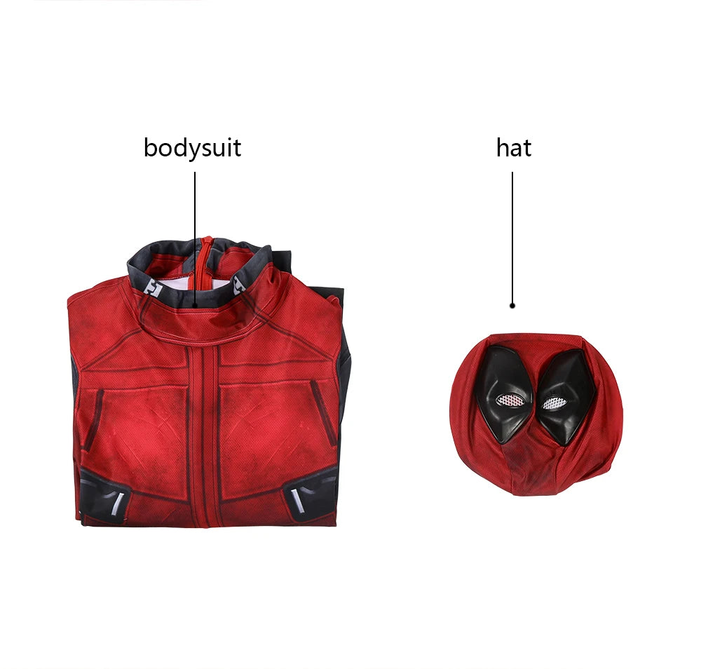 Daredevil Deadpool Cosplay Costume Matt Murdock Superhero Daredevil 3D Printed Spandex Outfits Halloween Costume Zenzai Suits