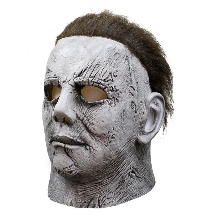 Michael Myers Mask 1978 Halloween Movie Latex Mask Realistic Horror Mask Scary Cosplay Mask Costume Party Mask