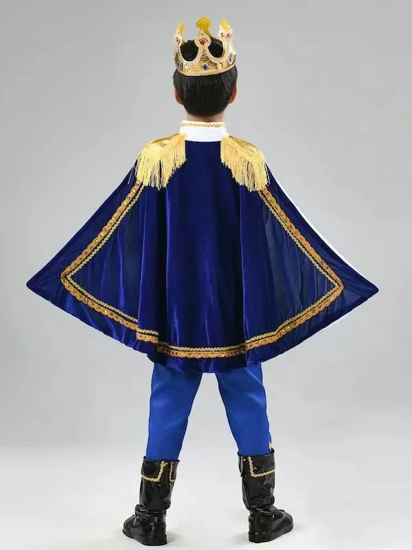 Pirate King Role Playing Prince Performance Costume for Boys and Girls