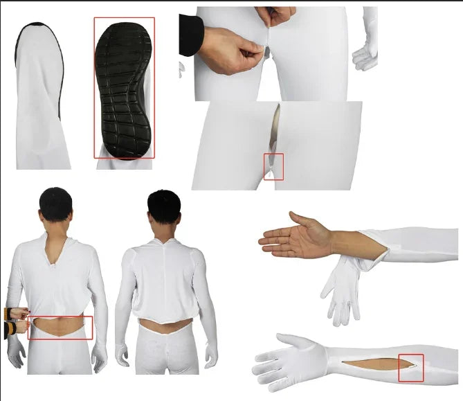 Gambit Cosplay Jumpsuit – Halloween Carnival Costume