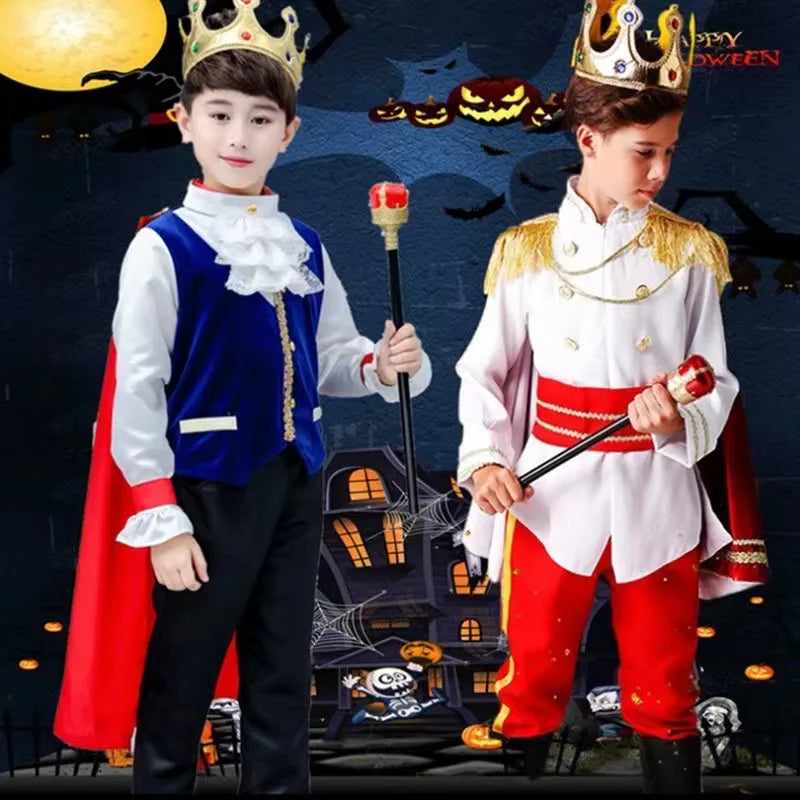 Pirate King Role Playing Prince Performance Costume for Boys and Girls