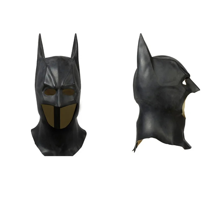 Men's Batman Cosplay Costume – Halloween Party Outfit with Cloak