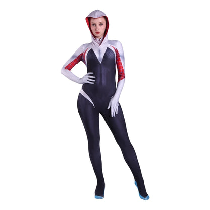 Anime Cosplay Gwenom Costume Sexy Gwen Stacy Cosplay Halloween Costumes for Women Superhero Spider Girls Tights Suit