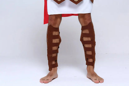 Adult Men Greek Roman Warrior Gladiator Costume Knight Julius Caesar Costumes Halloween Carnival Mardi Gras Fancy Dress Umorden