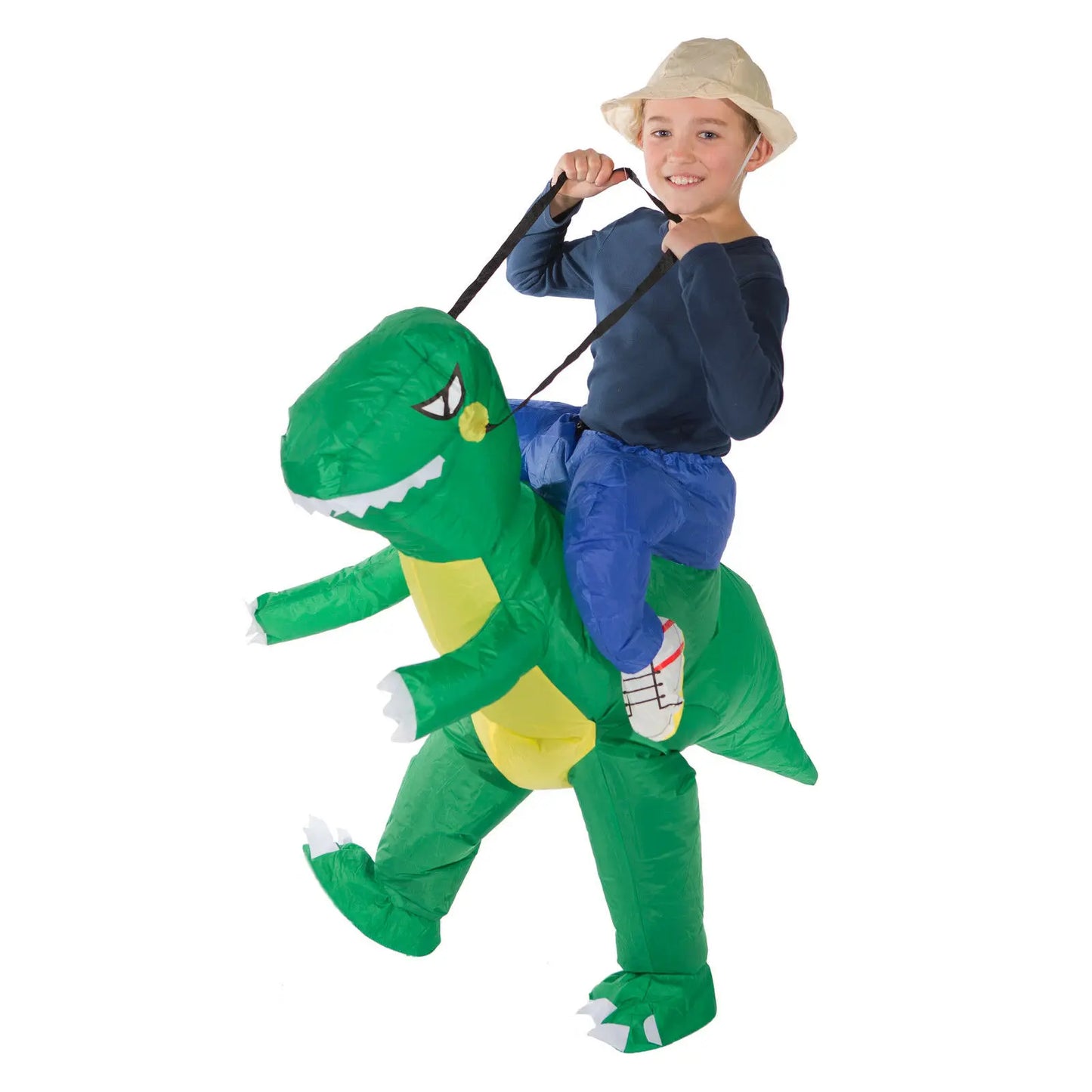 Inflatable Dinosaur Kids Childrens Child Animal Mascot Costume Game Party Fancy Dress Halloween Gift