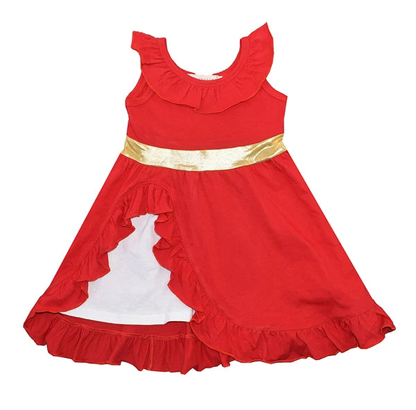 Girl's Anna Halloween Costume, Dress for 5-Year-Olds, Wedding & Party Outfit