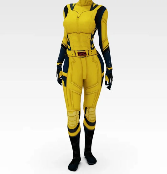 Halloween Triple Claws Wolverine Female Spandex Cosplay Costume Adults Kids Girls Superhero Zentai Bodysuit Halloween Costume