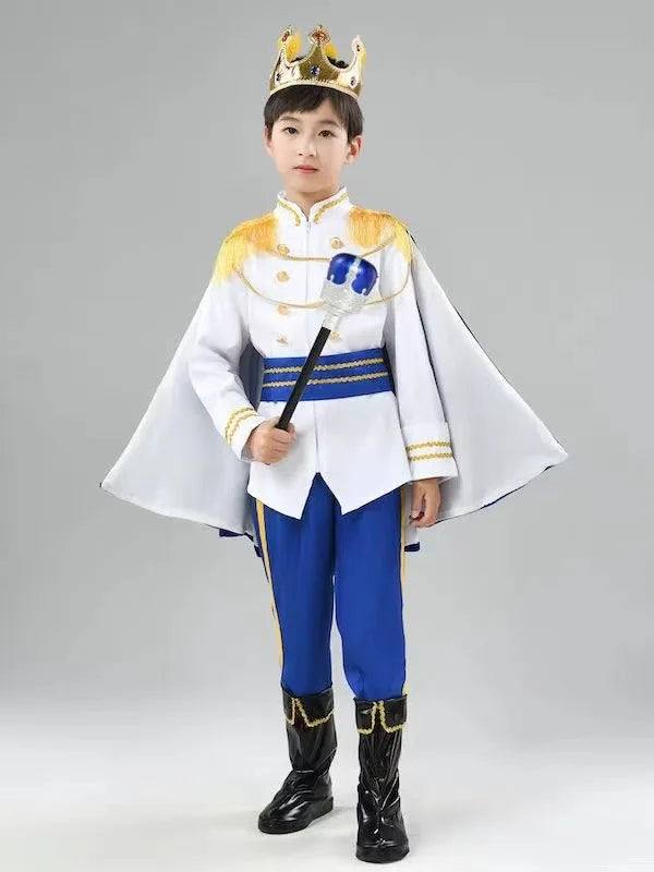 Pirate King Role Playing Prince Performance Costume for Boys and Girls