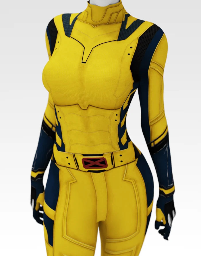 Halloween Triple Claws Wolverine Female Spandex Cosplay Costume Adults Kids Girls Superhero Zentai Bodysuit Halloween Costume