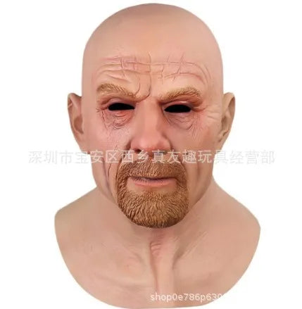 Movie Breaking Bad Halloween Latex Funny Mask Cosplay Costume Mask New Variety of Funny Headwear