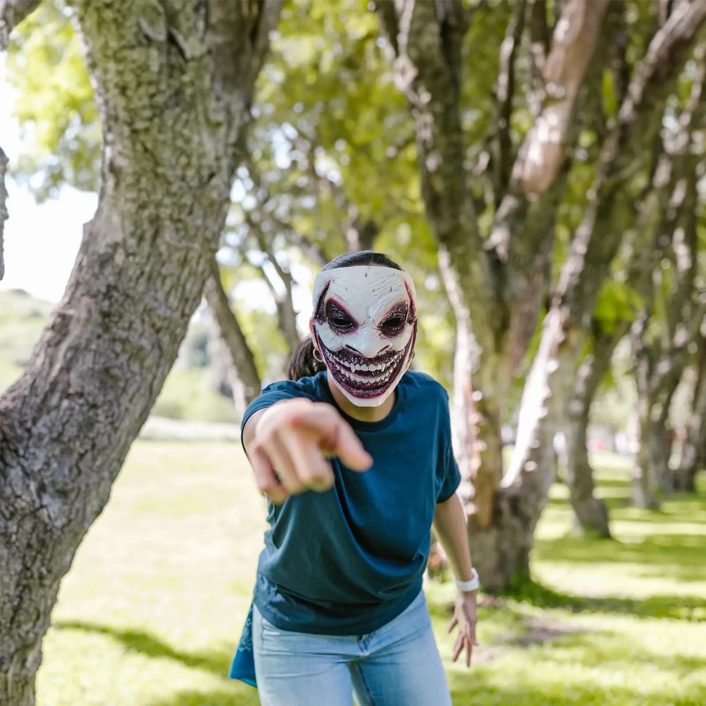 Wwe The Fiend Bray Wyatt Latex Mask Halloween Carnival Party Cosplay Scary Demon Costume Props Devil Masks Adjustable Elastic