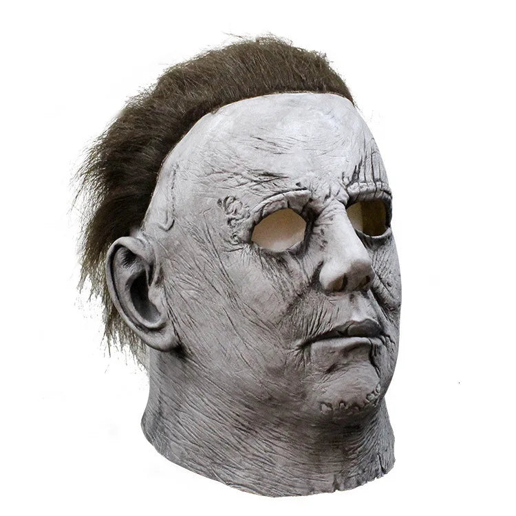 Michael Myers Mask 1978 Halloween Movie Latex Mask Realistic Horror Mask Scary Cosplay Mask Costume Party Mask