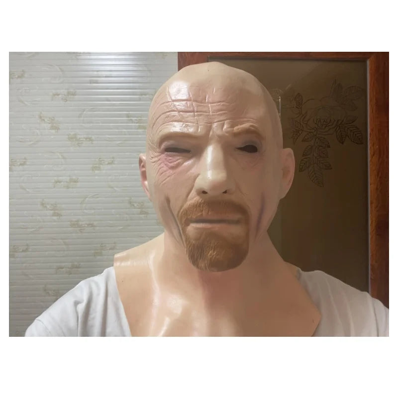 Movie Breaking Bad Halloween Latex Funny Mask Cosplay Costume Mask New Variety of Funny Headwear