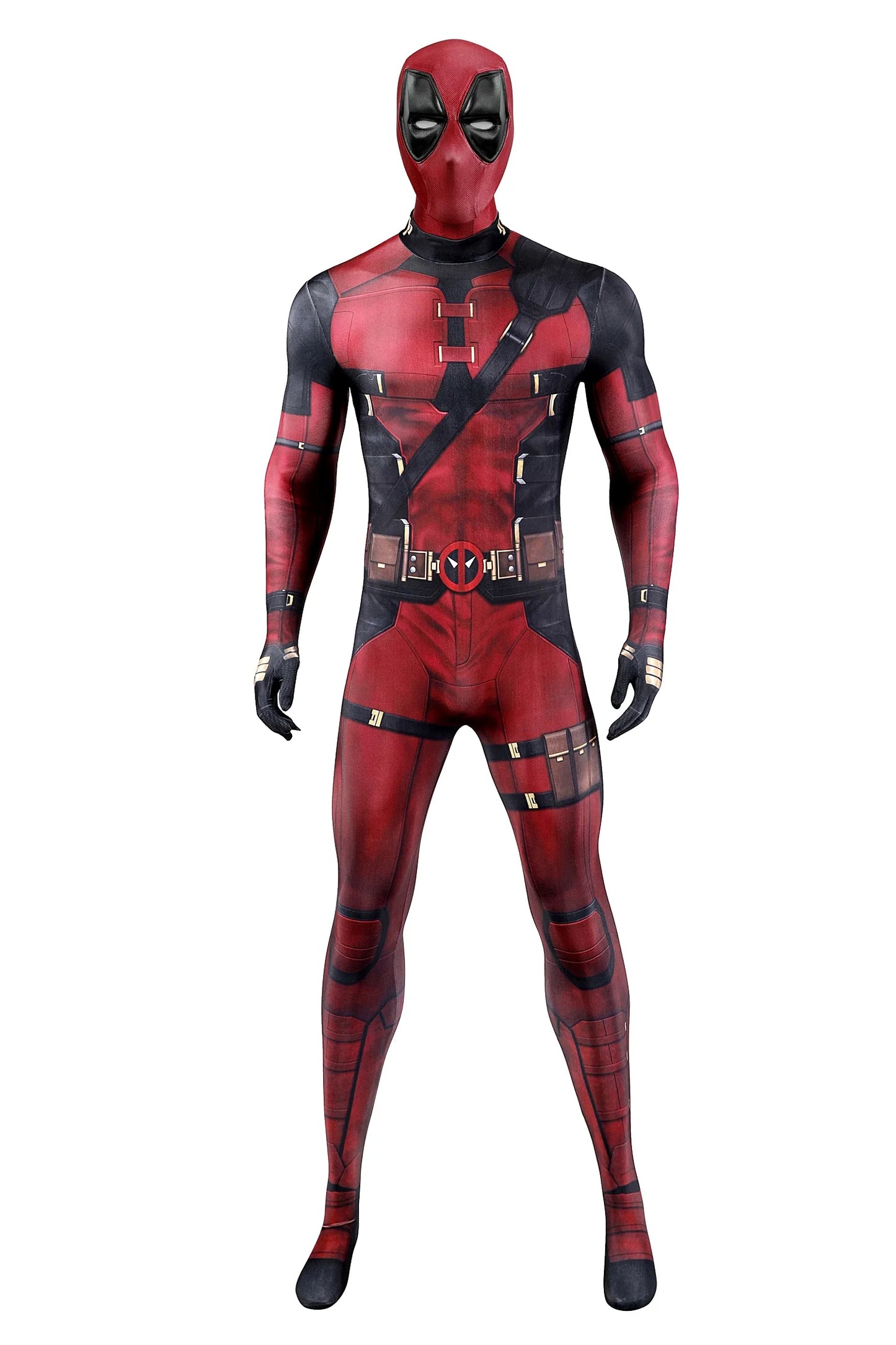 Daredevil Deadpool Cosplay Costume Matt Murdock Superhero Daredevil 3D Printed Spandex Outfits Halloween Costume Zenzai Suits