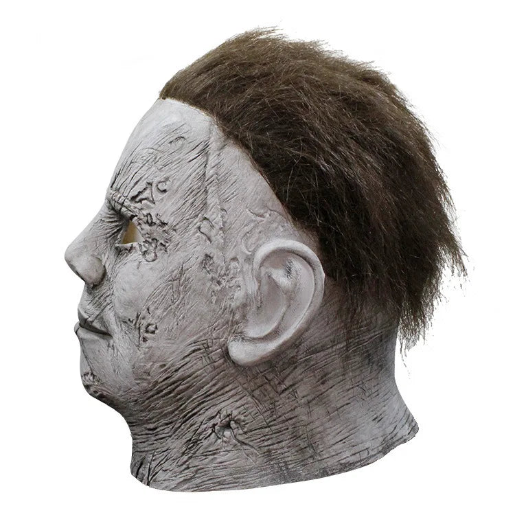 Michael Myers Mask 1978 Halloween Movie Latex Mask Realistic Horror Mask Scary Cosplay Mask Costume Party Mask