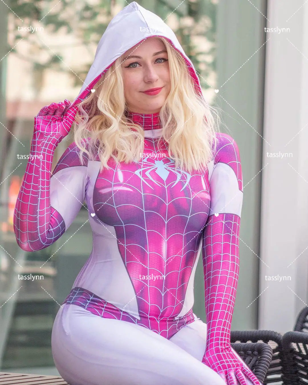 Anime Cosplay Gwenom Costume Sexy Gwen Stacy Cosplay Halloween Costumes for Women Superhero Spider Girls Tights Suit