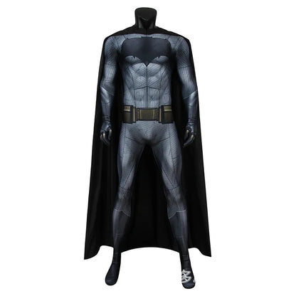 Men's Batman Cosplay Costume – Halloween Party Outfit with Cloak