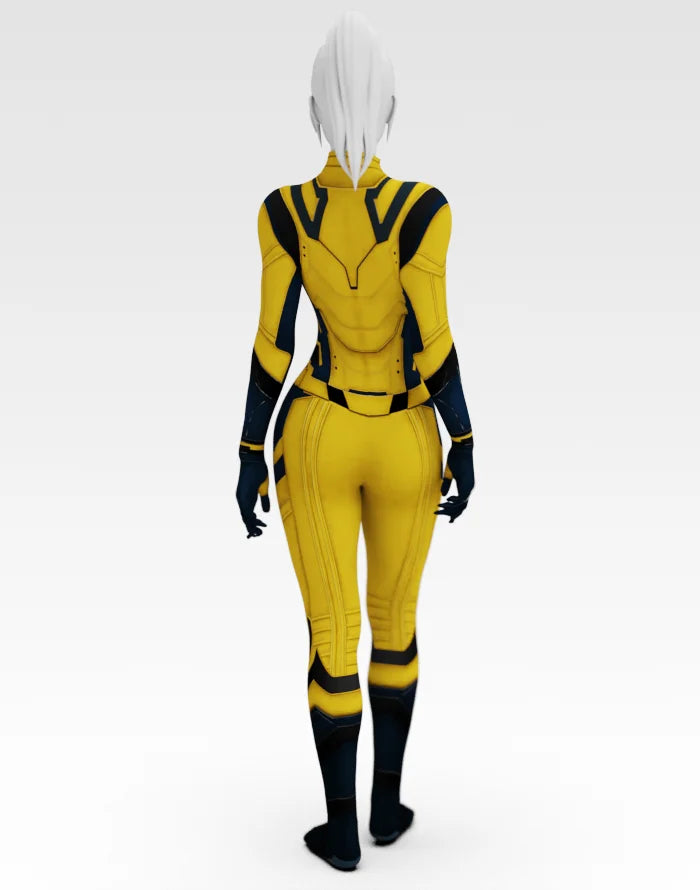 Halloween Triple Claws Wolverine Female Spandex Cosplay Costume Adults Kids Girls Superhero Zentai Bodysuit Halloween Costume